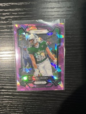 2024 Panini Prizm Draft Picks - Maxx Crosby #68 Purple Ice Prizm /149