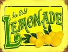 Lemonade, Retro replica vintage style Tin Metal Signs Home Décor 8x12 gift pub