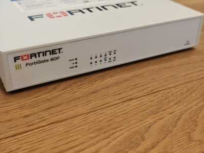 Fortinet FortiGate FG-80F   Firewall Appliance + Rackmount Kit