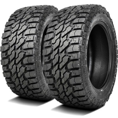 2 Tires Versatyre HD Rugged Terrain LT 35X12.50R20 Load F 12 Ply RT R/T Terrain