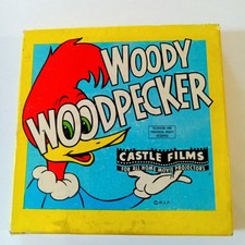 Rare Woody Woodpecker 8mm Castle Films 519 "A Beat Beatnik" Vintage Cartoon