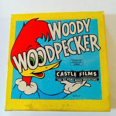 Rare Woody Woodpecker 8mm Castle Films 519 ''A Beat Beatnik'' Vintage Cartoon