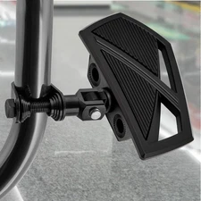 Pair 1''~1-1/4" Highway Crash Bar Engine Guard Foot Pegs For Harley Street Glide