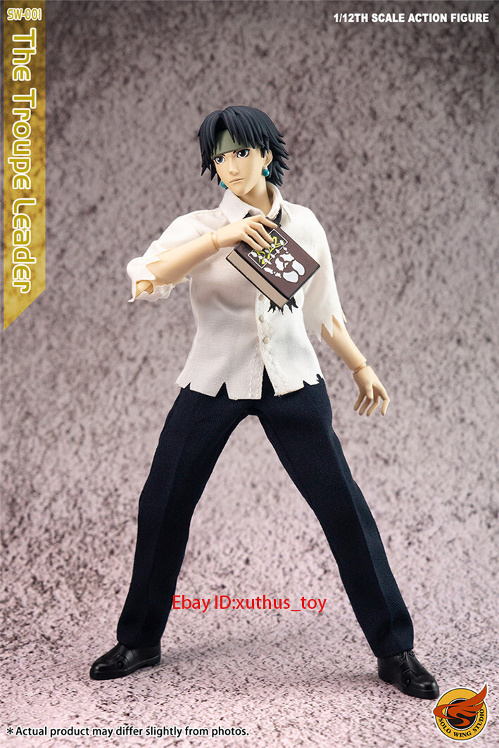 solowingstudio クロロ ハンターハンター 1/12可動フィギュア SoloWingStudio Chrollo Lucilfer KURORO Commander Hunter 1/12