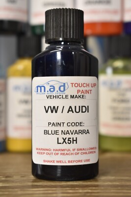 ScratchesHappen Touch Up Paint Kit For Audi Navarra Blue Metallic (LX5H/2D) - Exact Match Scratch Repair - View #5