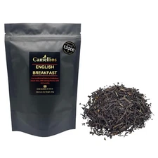 English Breakfast Tea, Black Loose Leaf Tea, Camellios (7oz)