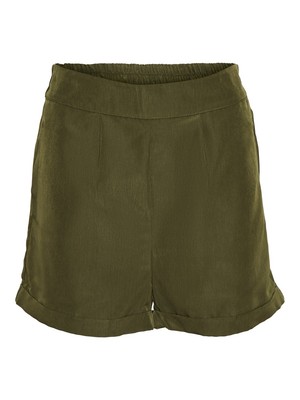 Vero Moda Damen Shorts VMBIBI COLOR Schwarz Grün XS S M L XL 100% Polyester