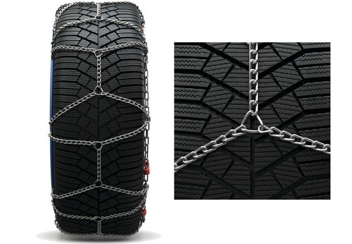KÖNIG K-Slim 090 - Schneeketten 215 45 R17 Aluminium 2 Stück in Box kompakt - 第 4/6 張圖片
