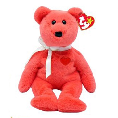 USA VERSIONS TY Beanie Babies 30th Anniversary Set of 3 Bongo, Bones & Valentino - Picture 3 of 5