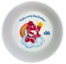 VTG Care Bears Love A Lot Kids Toddler 6.5" Bowl Melamine SiLite Chicago