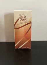 Coty Wild Musk Cologne Spray in Box 1.5 fl oz (80% full)