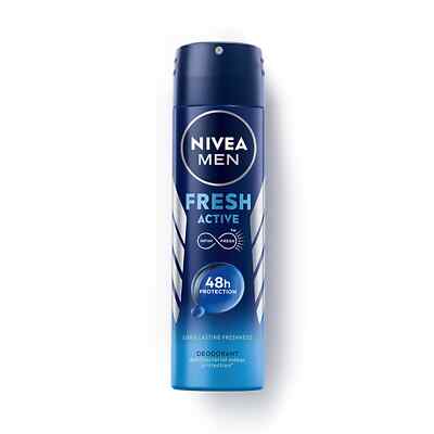 Nivea Men Fresh Active Body Deodorizer 150 ml | eBay