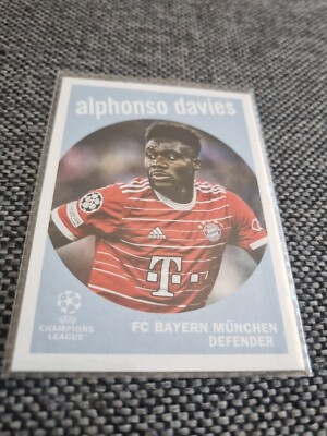 Alphonso Davies 1959 Topps Insert Topps UEFA UCC Flagship 22/23 Bayern München