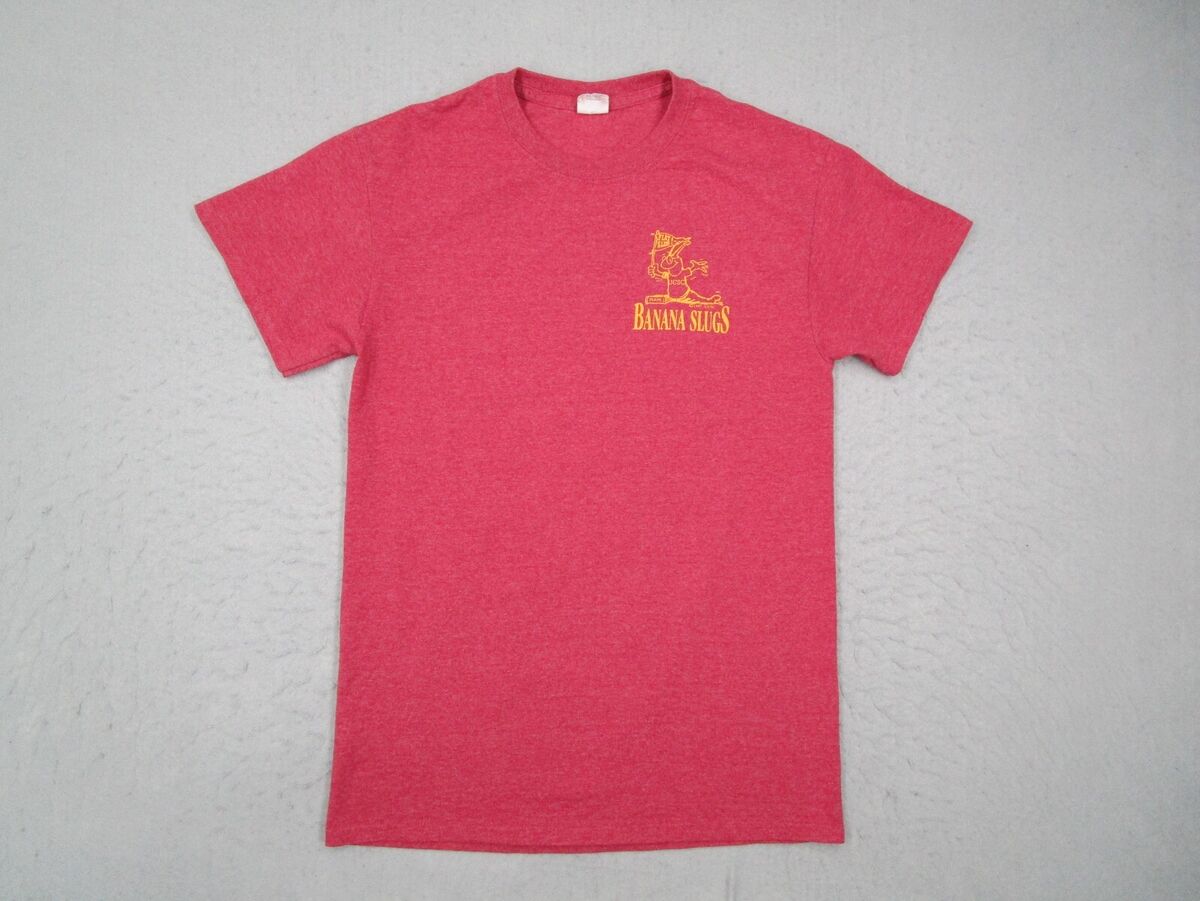 Vintage UC Santa Cruz Shirt Mens Medium Red Fighting Banana Vintage UC Santa Cruz Shirt Mens Medium Red Fighting Banana