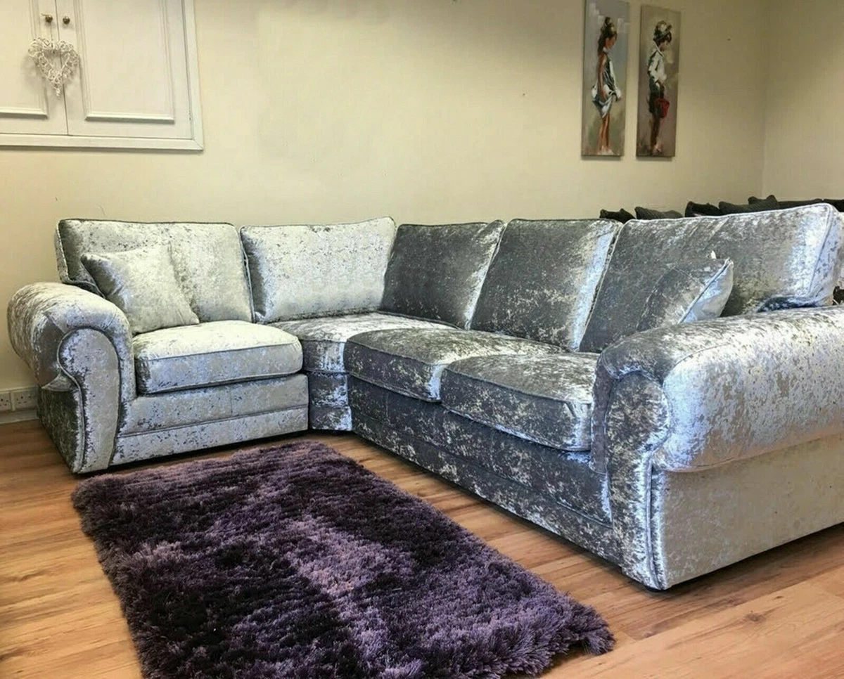 Sofa World Uk Stunning Verona Crushed Velvet Available For, 58 OFF