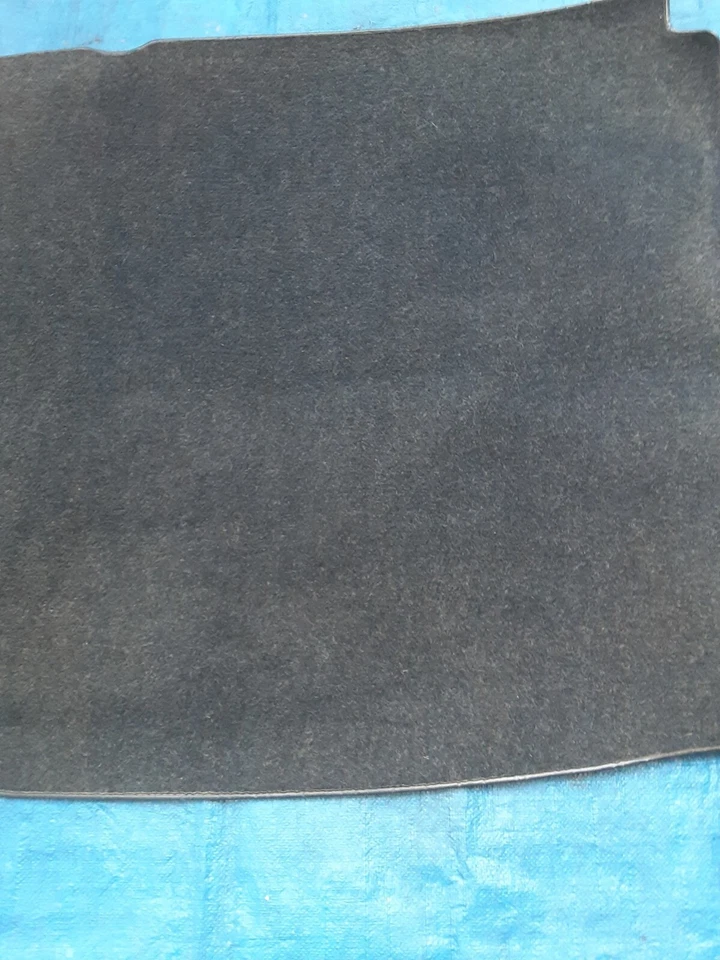 MERCEDES BENZ 81-91 W126 420SWL 560SEL 380SEL TRUNK CARPET BLUE OEM Foto 3 de 4