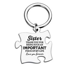 Sister Keychain Gifts For Sister Gifts Bff Christmas Stocking Stuffers Thank ...