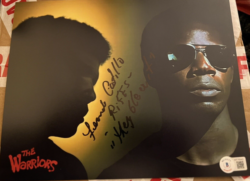 FERNANDO CASTILLO THE WARRIORS GRAMERCY RIFFS SIGNED PHOTO BECKETT BAS ...