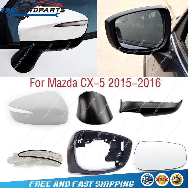For Mazda CX-5 CX5 2015 2016 Side Mirror Frame Signal Light Lower