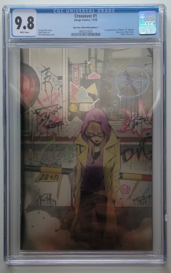 Crossover #1 Peach Momoko Foil Virgin Variant CGC 9.8 | eBay