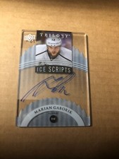2014-15 Upper Deck Trilogy Ice Scripts #ISMG Marian Gaborik
