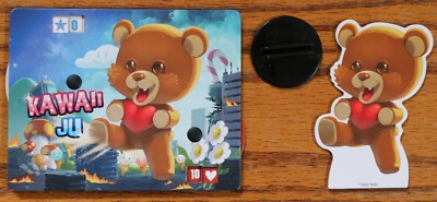 King of Tokyo Kawaii Ju Promo Character Man vs Meeple Kickstarter New