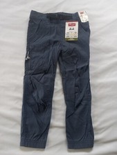 NEW - Wrangler Outdoor Boys Sixe XS 4/5 Flex Upf 50 Wicking Jogger Pants - Blue