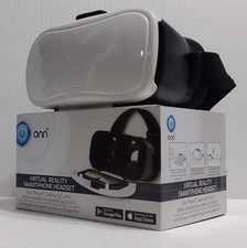 White Onn Virtual Reality Smartphone Headset Fits iPhone Samsung - BRAND NEW