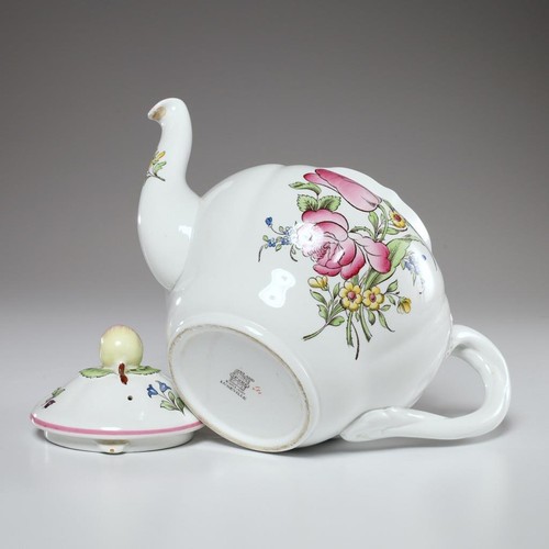 Copeland Spode England Luneville Earthenware Teapot Vintage C 1960s - Picture 7 of 8