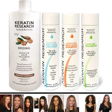 Keratin Research Complex Brazilian Keratin Blowout Hair Treatment Kit 1000ml 