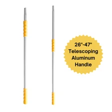 Shuttsco 26"-47" Snow Rake Telescoping Aluminum Replacement Handle Only