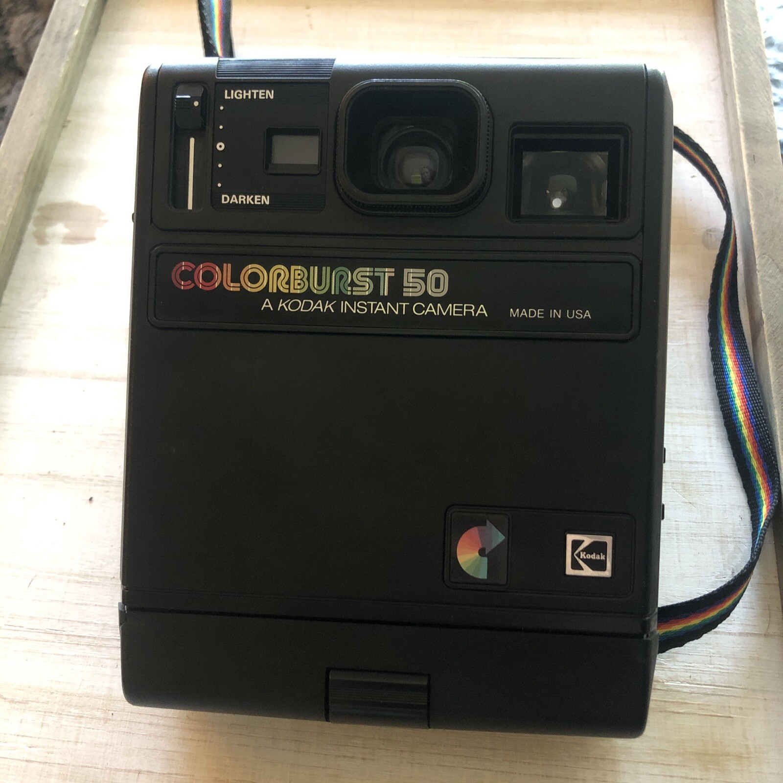 Kodak Instant Camera Colorburst 50 EK160 Vintage Portable Makes Sounds READ DESC-image