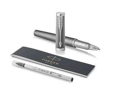 Parker Ingenuity Deluxe Chrome Large 5th Technology Pen New In Box 1931472