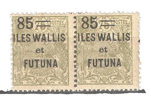 WALLIS & FUTUNA Sc B1-5 NH ISSUE OF 1939 - FRENCH REVOLUTION