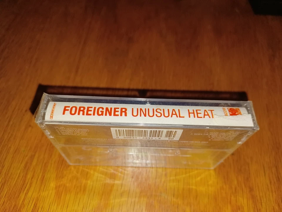 Vintage 1991 Foreigner Unusual Heat Cassette Tape. 6/22 - Image 2 of 3