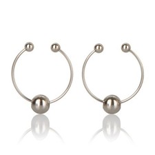 Nipple Rings Non Peircing Silver Jewelry