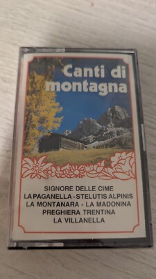Sammlerstück: ''Canti di Montagna'' - Kassette im Originalzustand (ca. 1970er) 