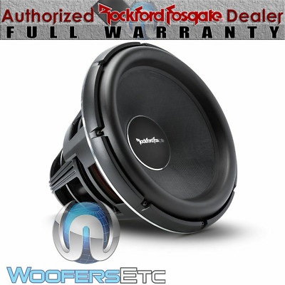 ROCKFORD FOSGATE T3S2-19 POWER 19'' SINGLE 2-OHM SUBWOOFER 6000W BASS SPEAKER NEW