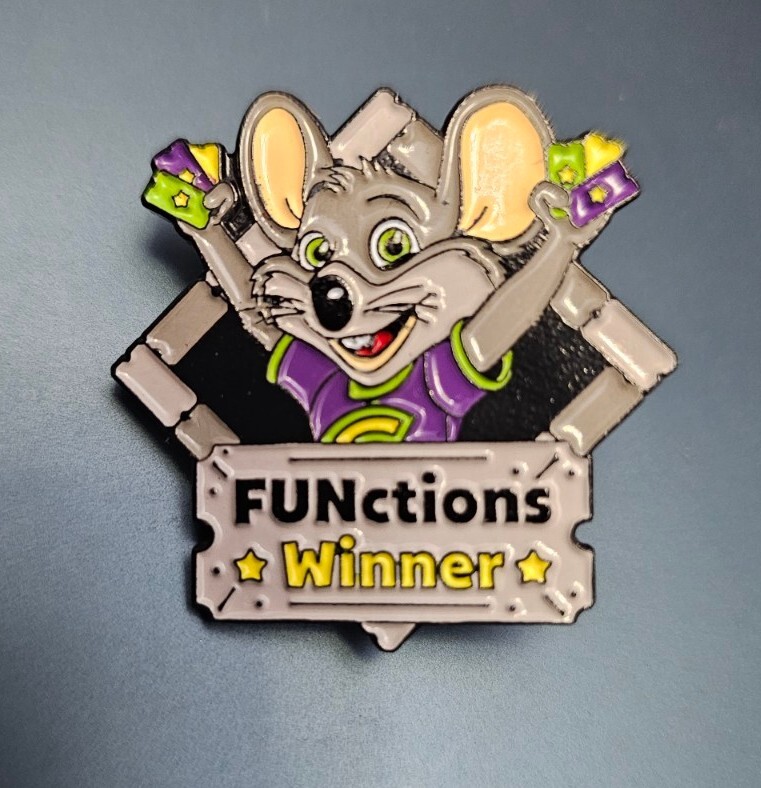 Chuck E Cheese FUNCTIONS WINNER