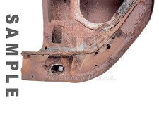 1959-1960 Chevy Impala Left Front Lower Firewall Cowl Repair Panel Used 1959-1960 Chevy Impala Left Front Lower Firewall Cowl Repair Panel Used