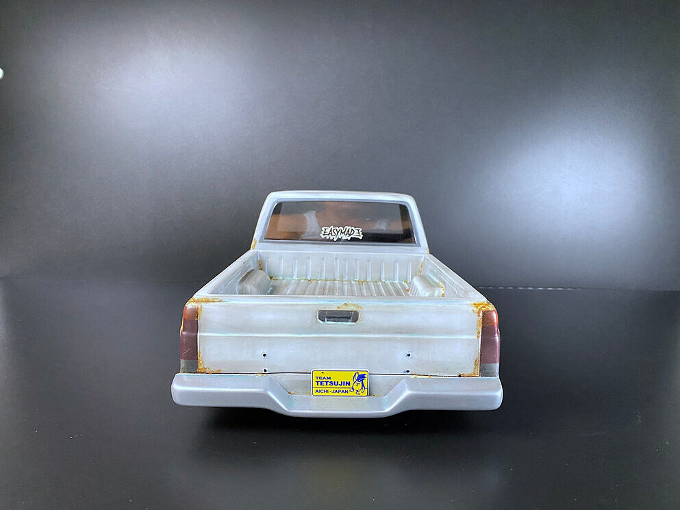 Tetsujin RC 1/10 Body NISSAN DATSUN D21 Pickup Truck -CLEAR Tetsujin RC 1/10 Body NISSAN DATSUN D21 Pickup Truck -CLEAR