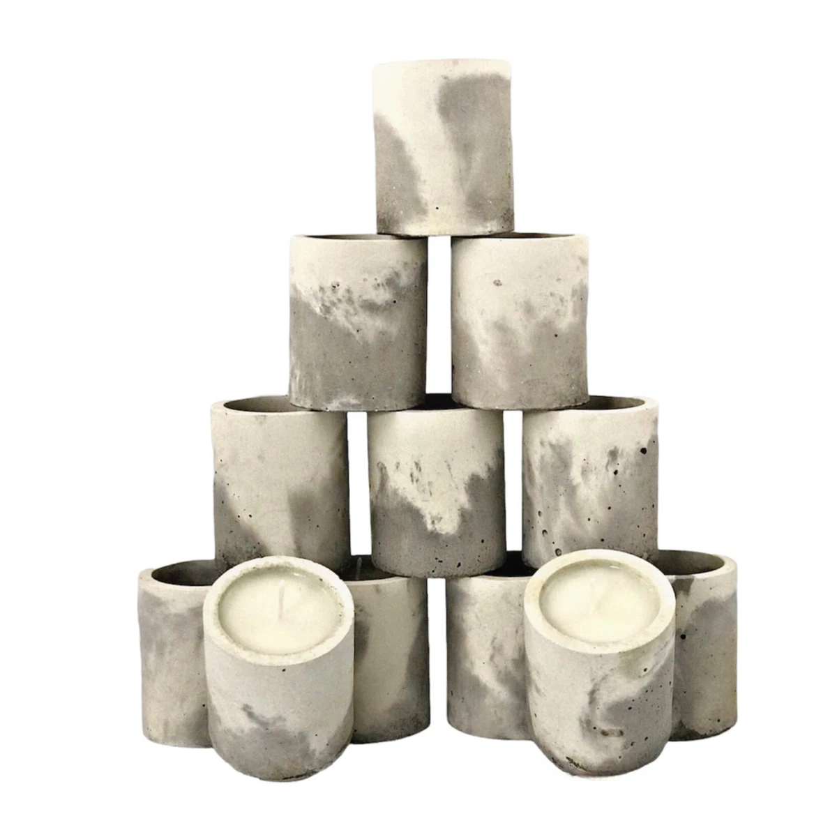 Empty Candle Containers for Making Candles Bulk Jars 12pcs Vessels Pots  Handmade