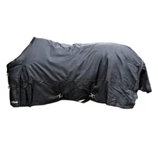 BACK ON TRACK Therapeutic Black Equine Turnout Blanket (214200)