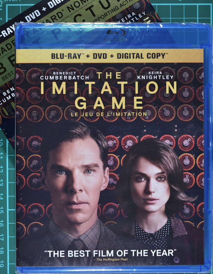 The Imitation Game (Blu-ray/DVD, 2-Disc Set) - Canadian Edition - new/sealed - Image 3 of 3