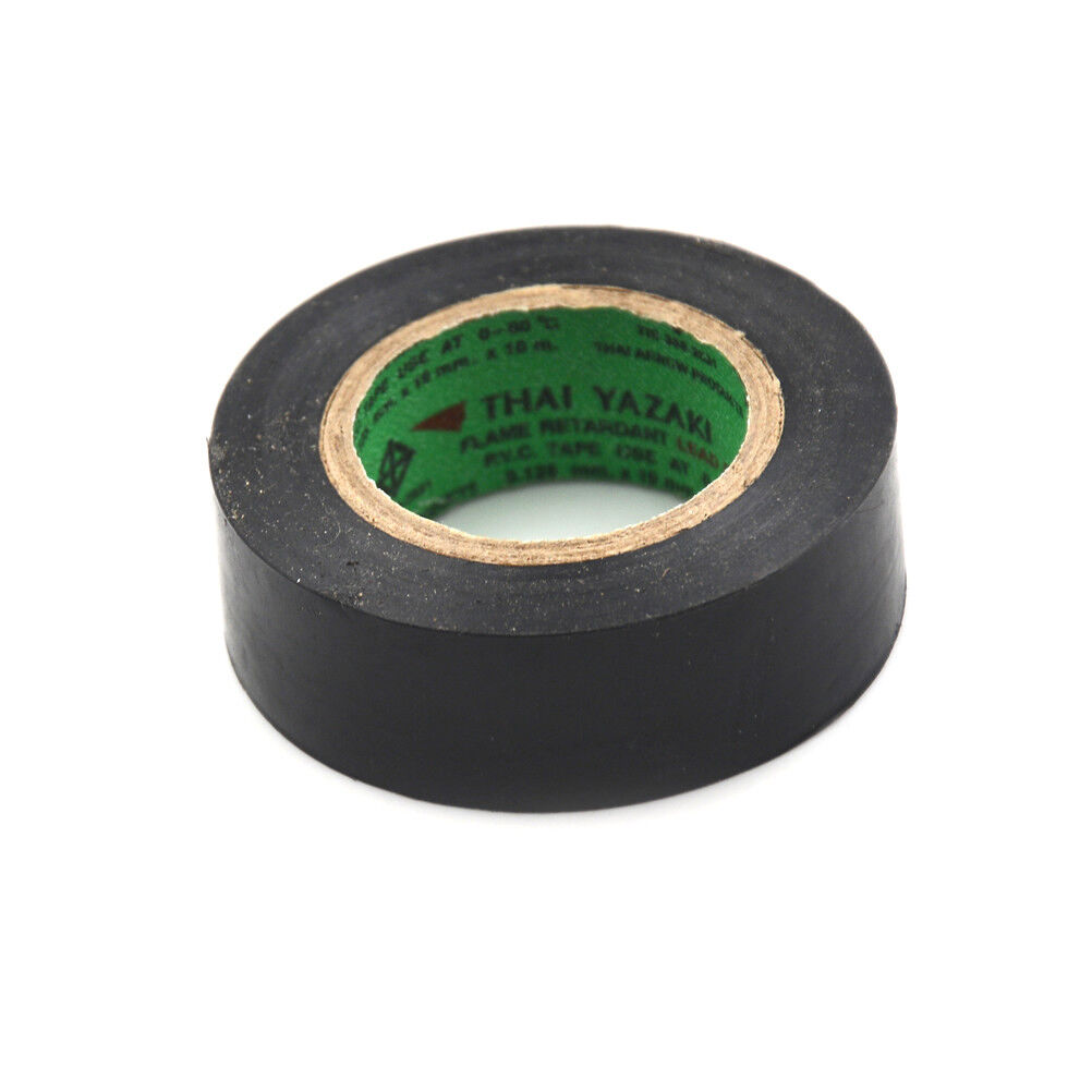 10M 20mm Black PVC Quality inspection Electrical Tapes Flame Limited time for free shipping Retardent Insulation A
