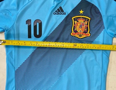 AUTHENTIC Adidas Spain 2012 Cesc Fabregas #10 Away Jersey - Men (S