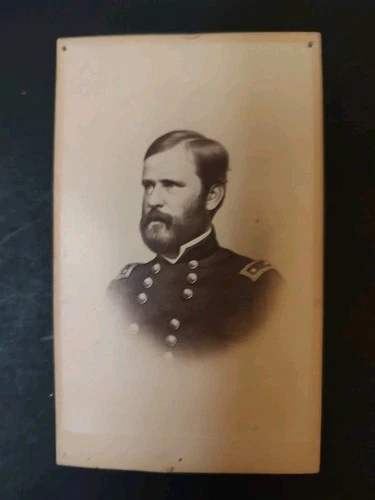 Civil War (1861-65) Officer Carte de Visite Photograph Original Militaria