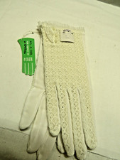 Vintage Kaydoe 100 Nylon Stretch Lace Gloves NOS