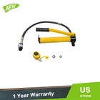 10T Low Profile Hydraulic Jack Porta Power Kit CP-180 Manual Hydraulic Hand Pump