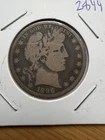1896 O Barber Half Dollar - As Shown! (#2844)